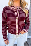 Cranberry Stripe