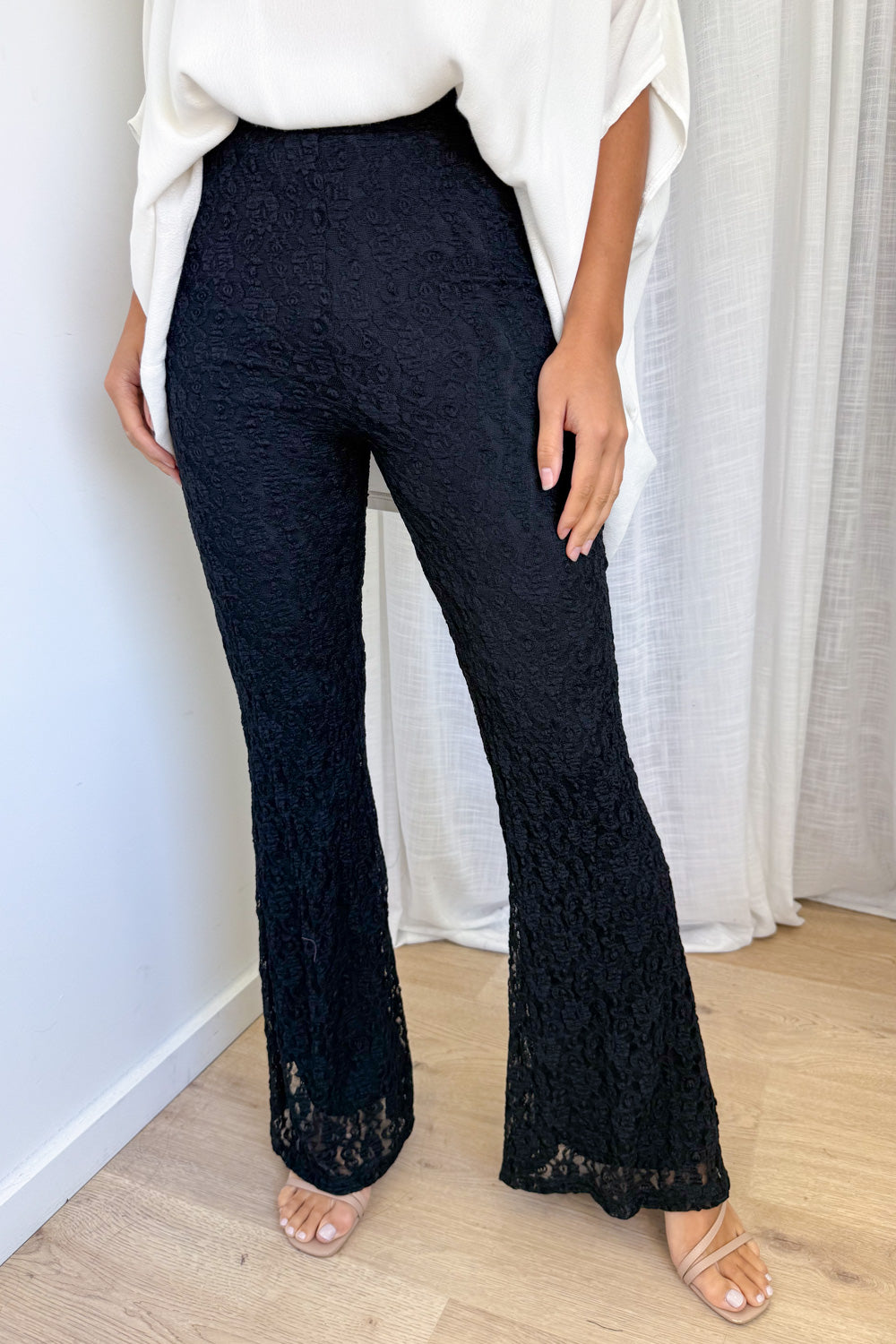 Nova Lace Flares - Black – Vine Apparel