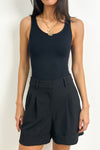 Olivia Tailored Shorts - Black