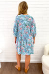 Sky Blue Floral