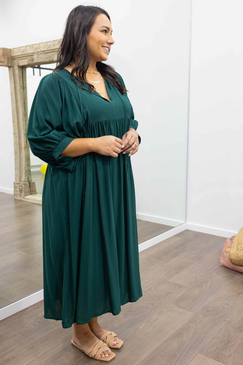 Ollie organza midi dress outlet