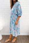 Sky Blue Floral
