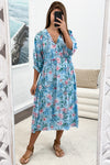 Sky Blue Floral