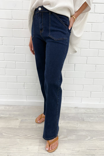 Dark Blue Denim: ange