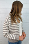 Cream Latte Stripe