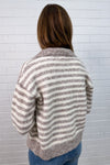 Cream Latte Stripe