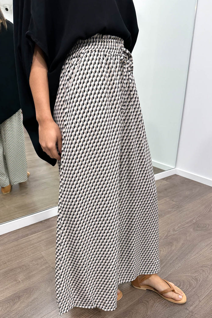 Black White