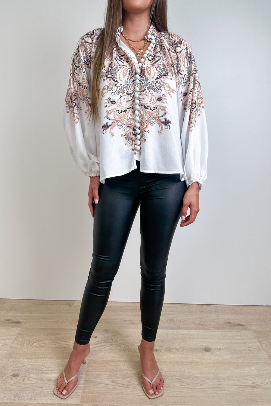 White Paisley