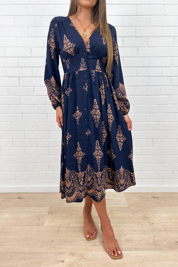 Navy Boho: taylor