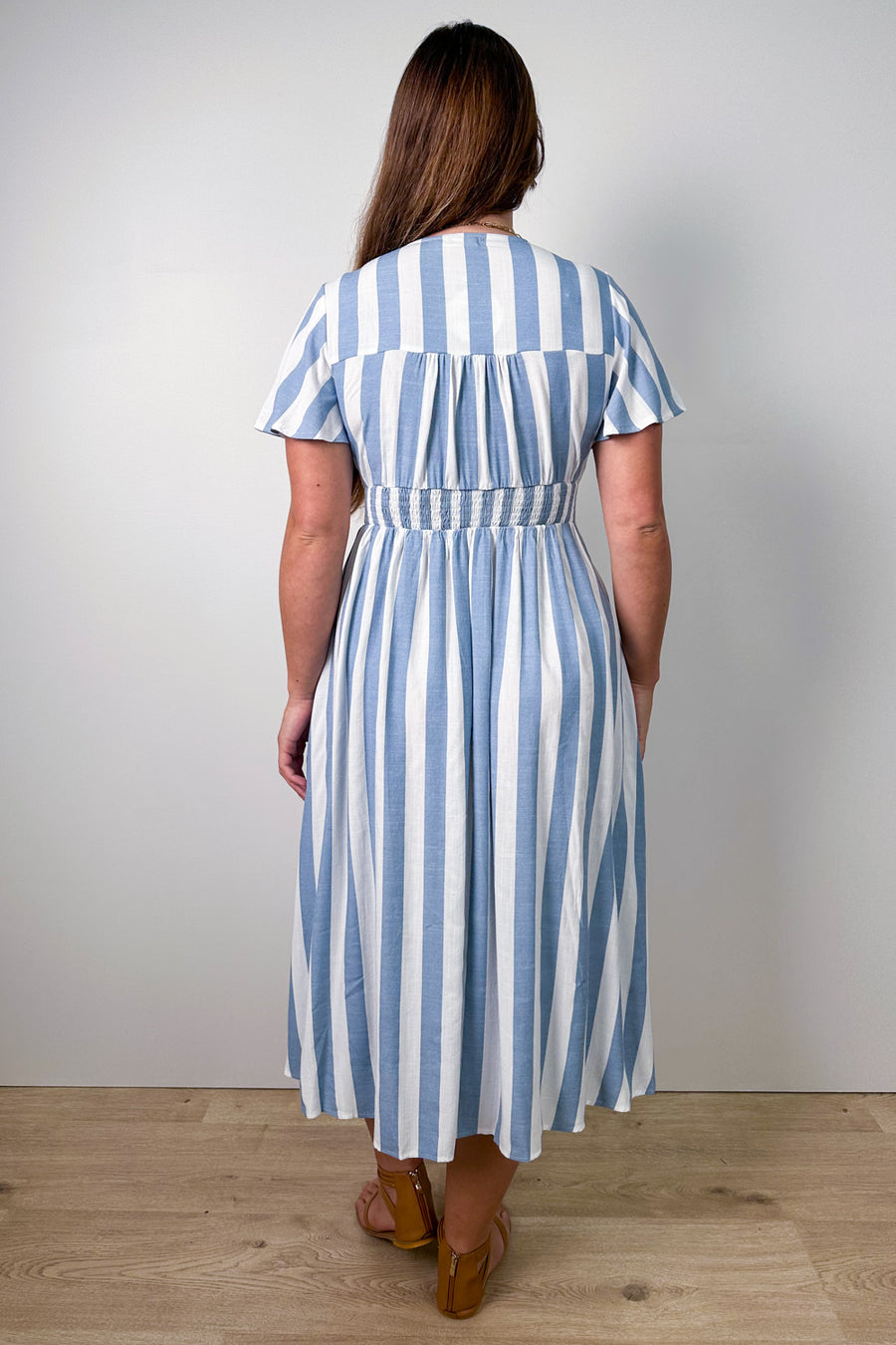 Blue White Stripe
