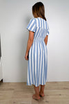 Blue White Stripe