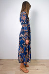 Navy Blue Print