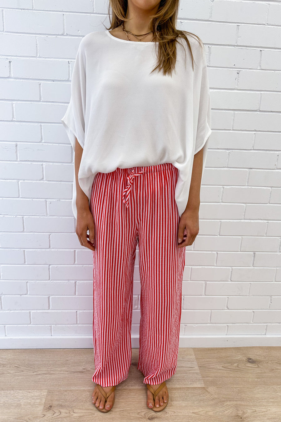 Pink Red Stripe
