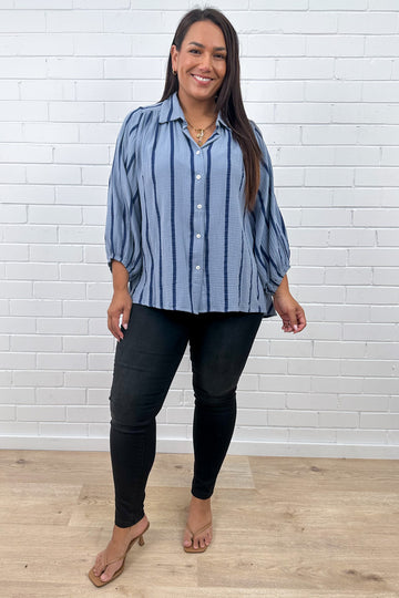 Blue Stripe: ash