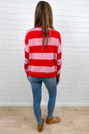 Pink Red Stripe