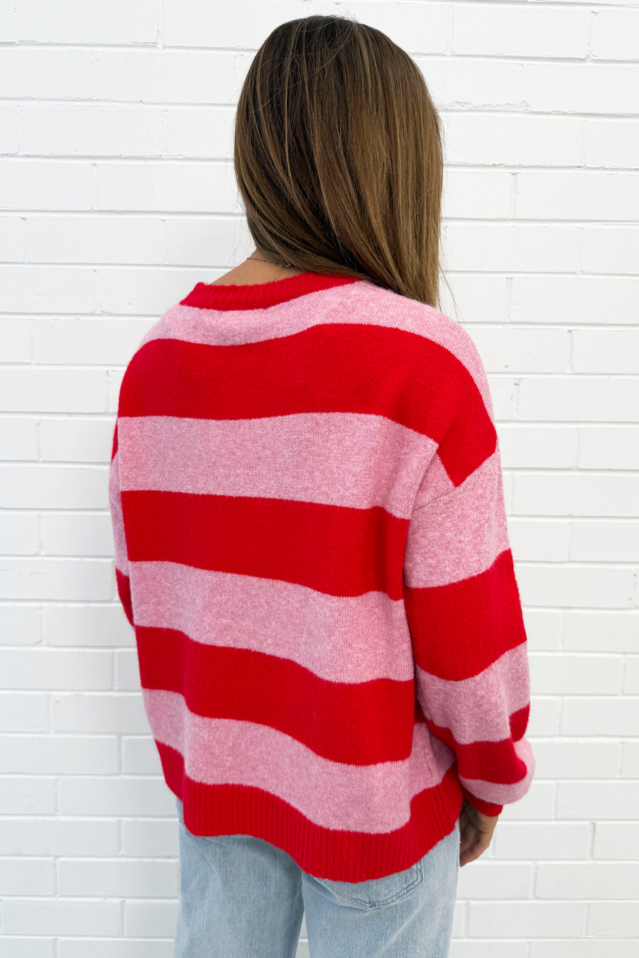 Pink Red Stripe