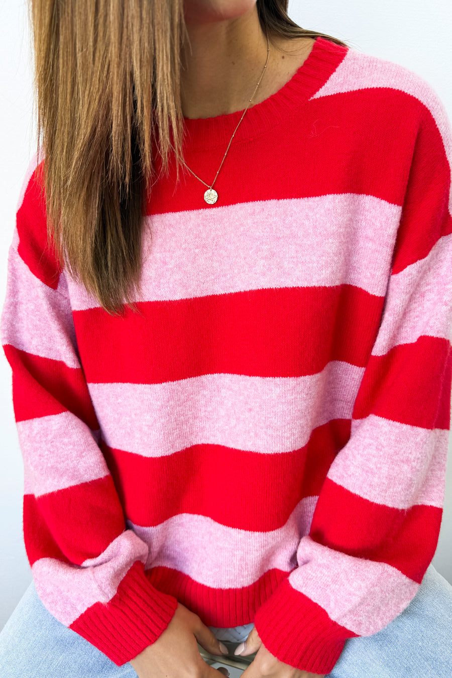 Pink Red Stripe