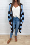Chocolate Blue Stripe