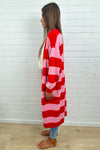 Pink Red Stripe