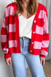 Pink Red Stripe