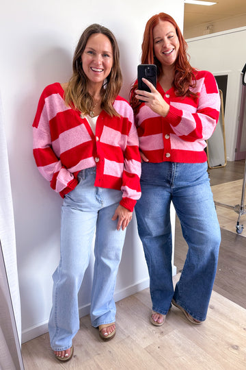 Pink Red Stripe: 