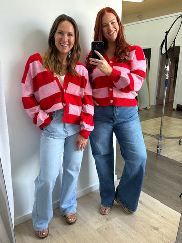 Pink Red Stripe: 