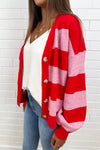 Pink Red Stripe