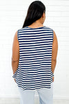 Navy Stripe
