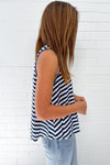 Navy Stripe