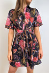 Black Floral Print