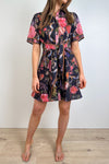 Black Floral Print