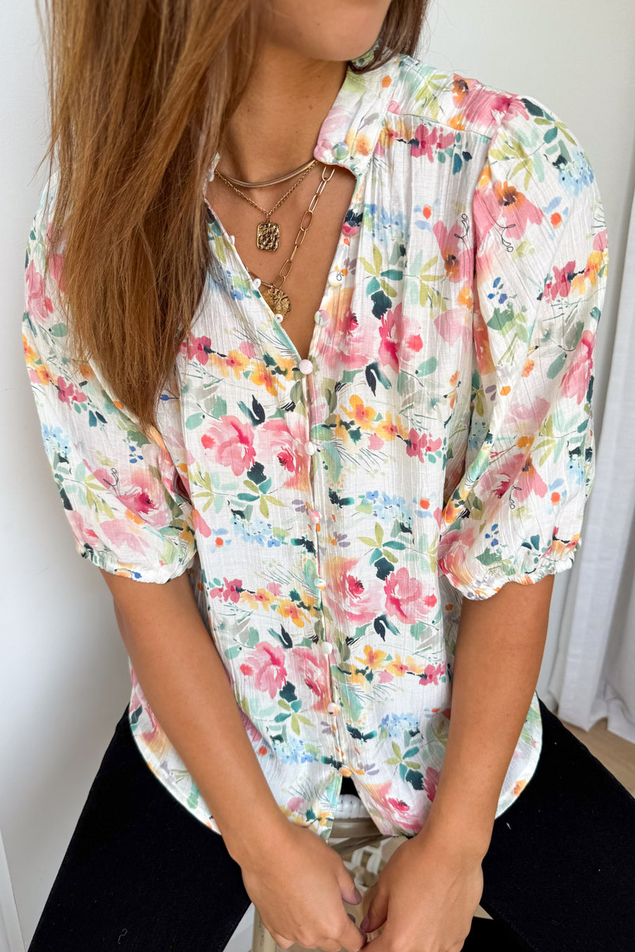 Pink Watercolour Floral