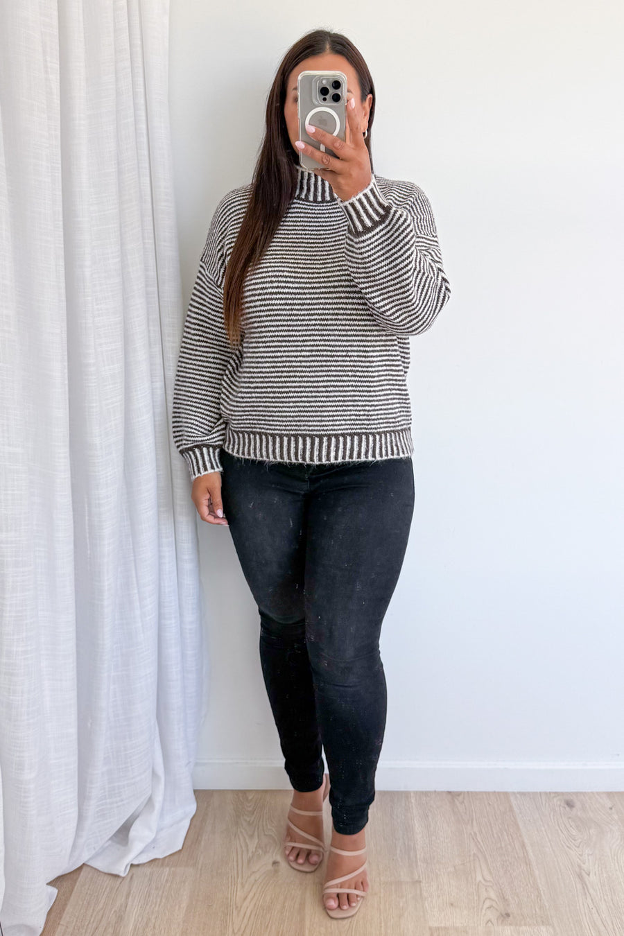 Chocolate White Stripe