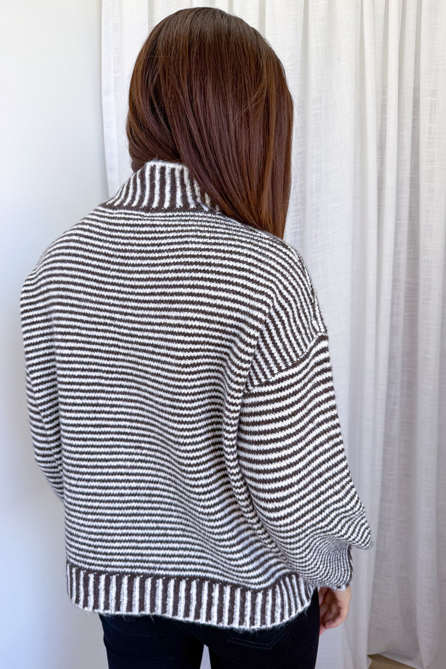Chocolate White Stripe