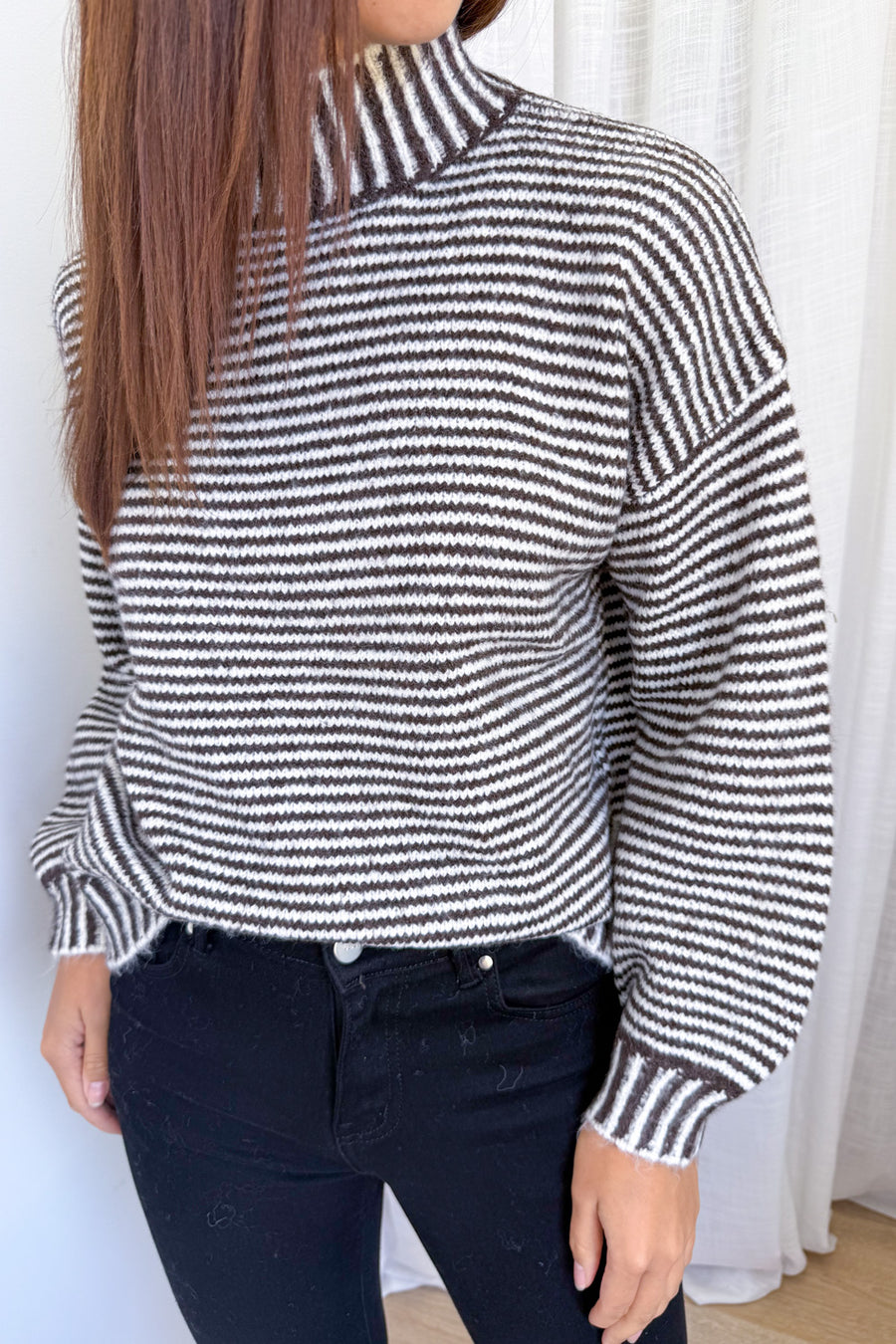 Chocolate White Stripe