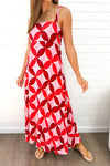 Pink Red Print