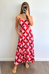 Pink Red Print