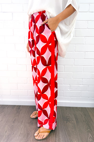 Pink Red Print: kym