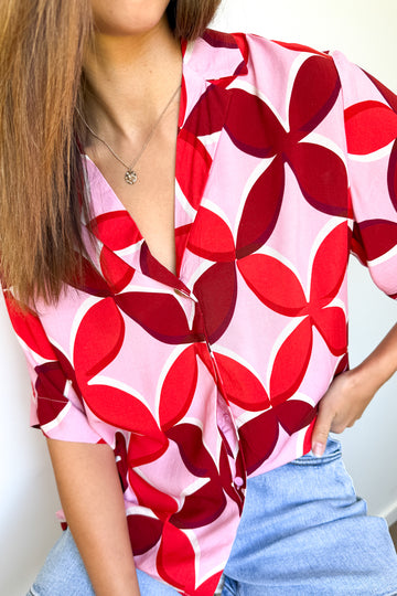 Pink Red Print: kym