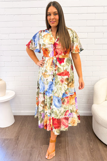 Vintage Garden Floral: nat