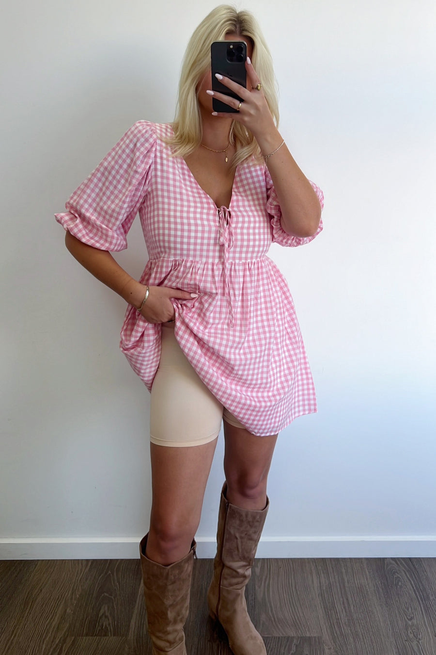 Pink Check
