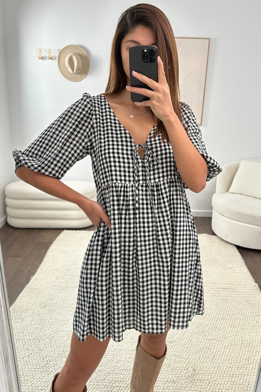 Black Check