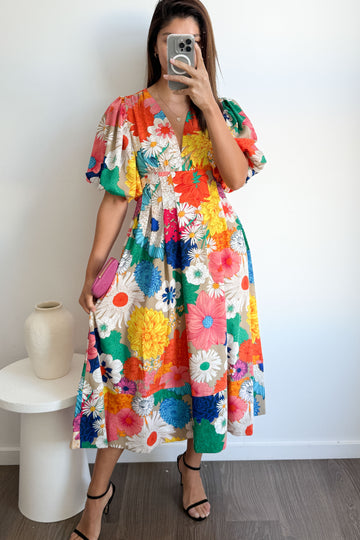Rainbow Floral: kym