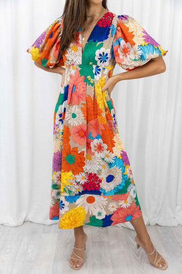 Rainbow Floral: kym