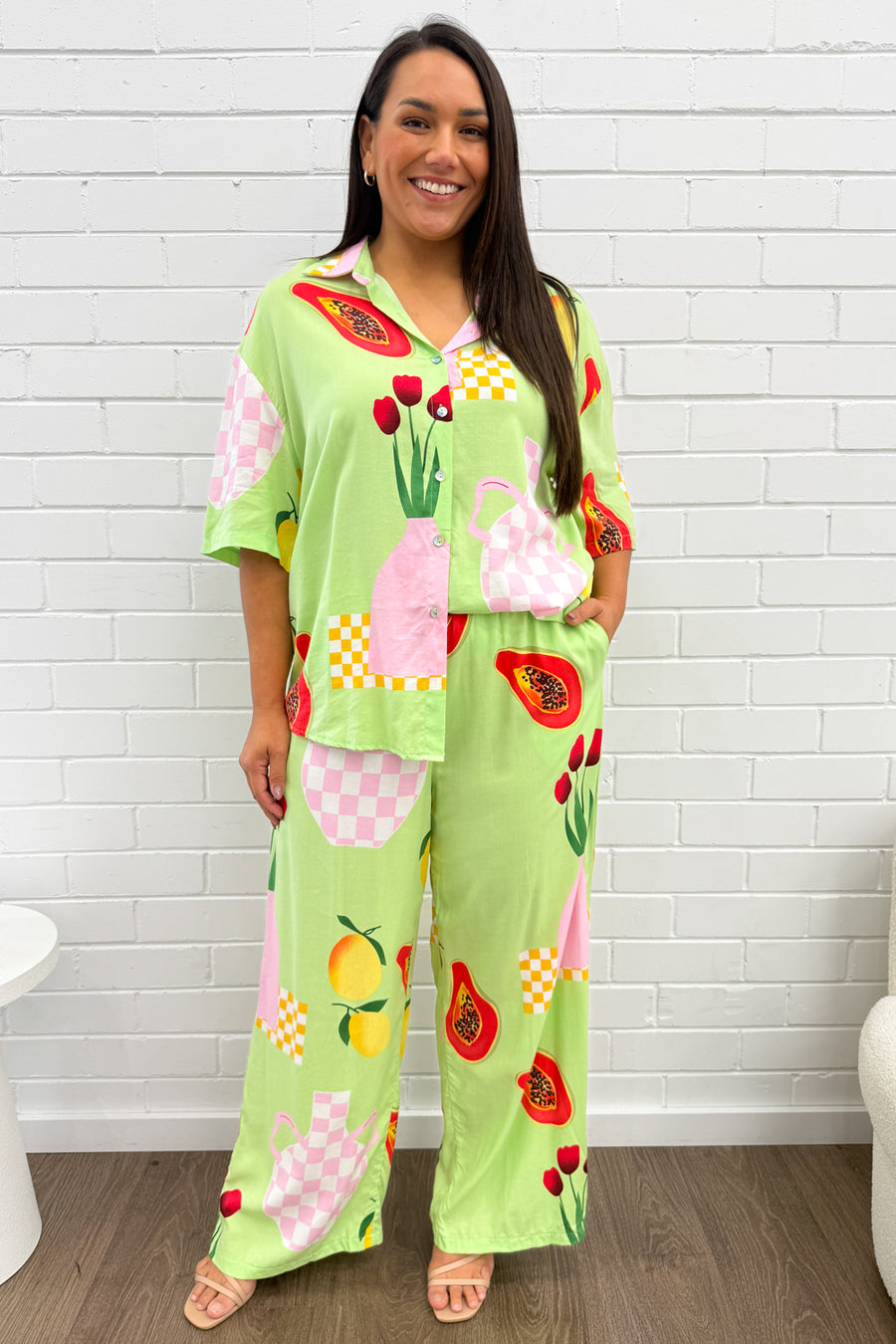 Lime Green Papaya