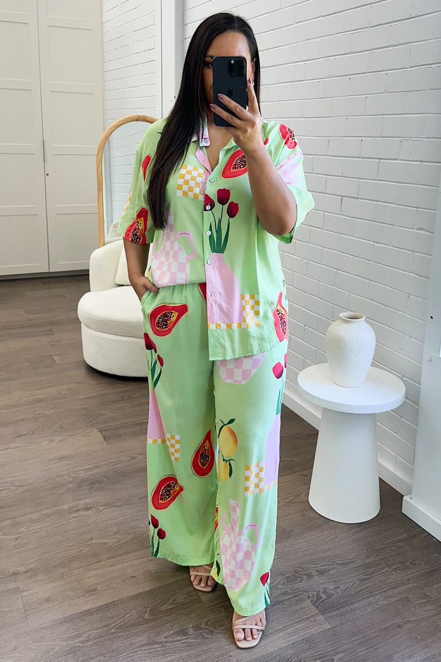 Lime Green Papaya