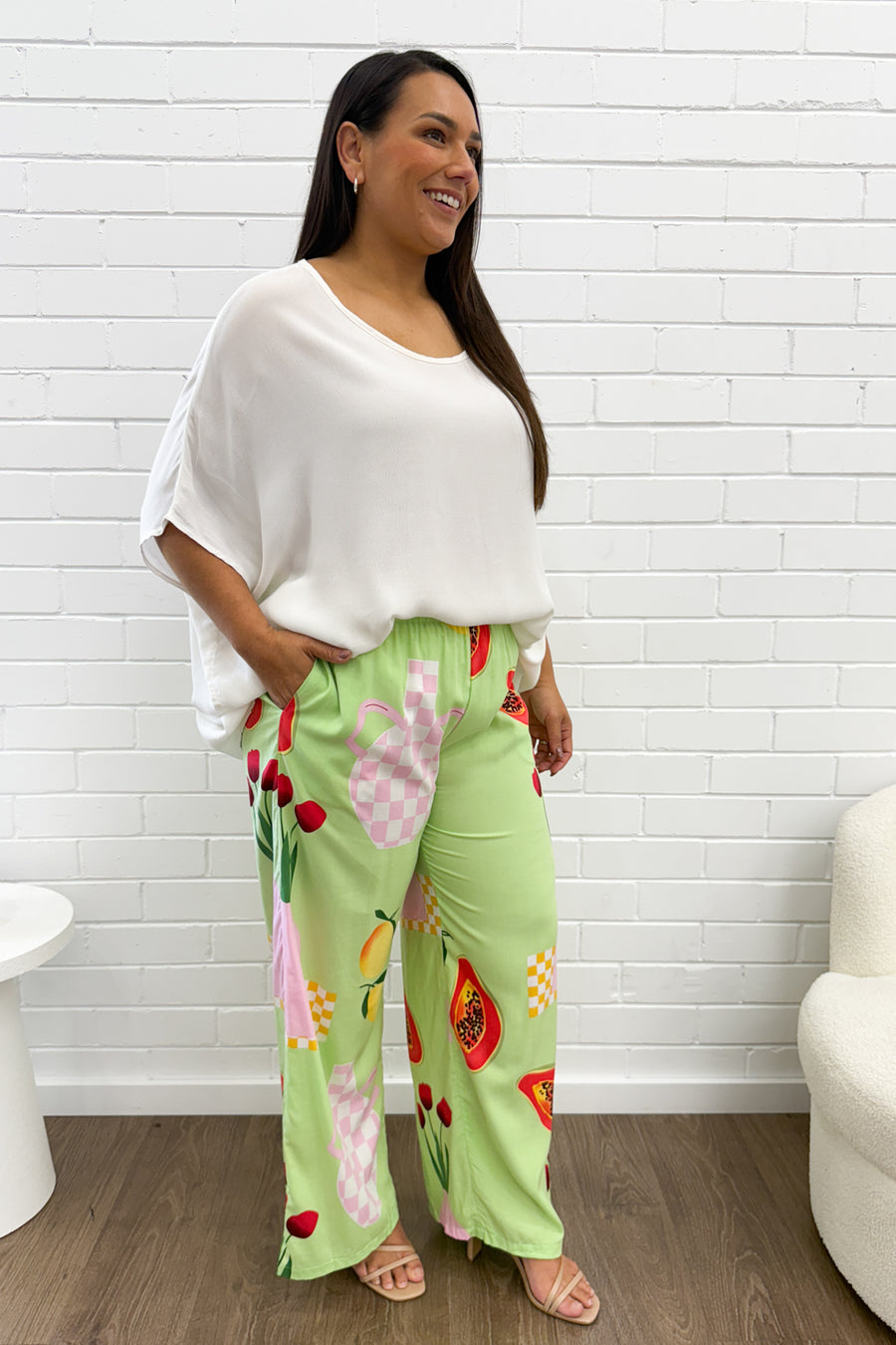 Lime Green Papaya