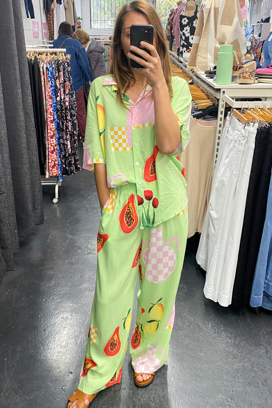 Lime Green Papaya