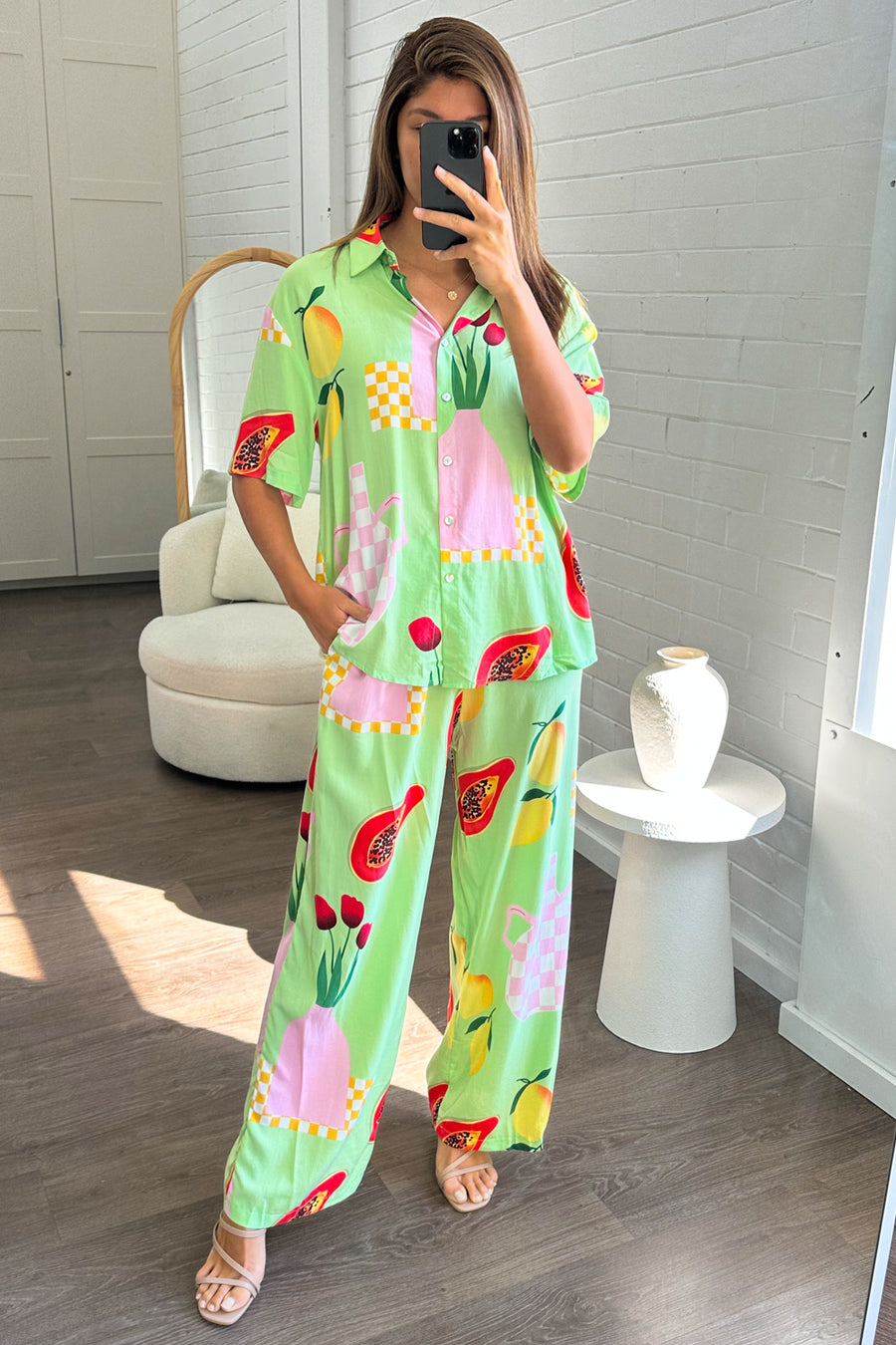 Lime Green Papaya