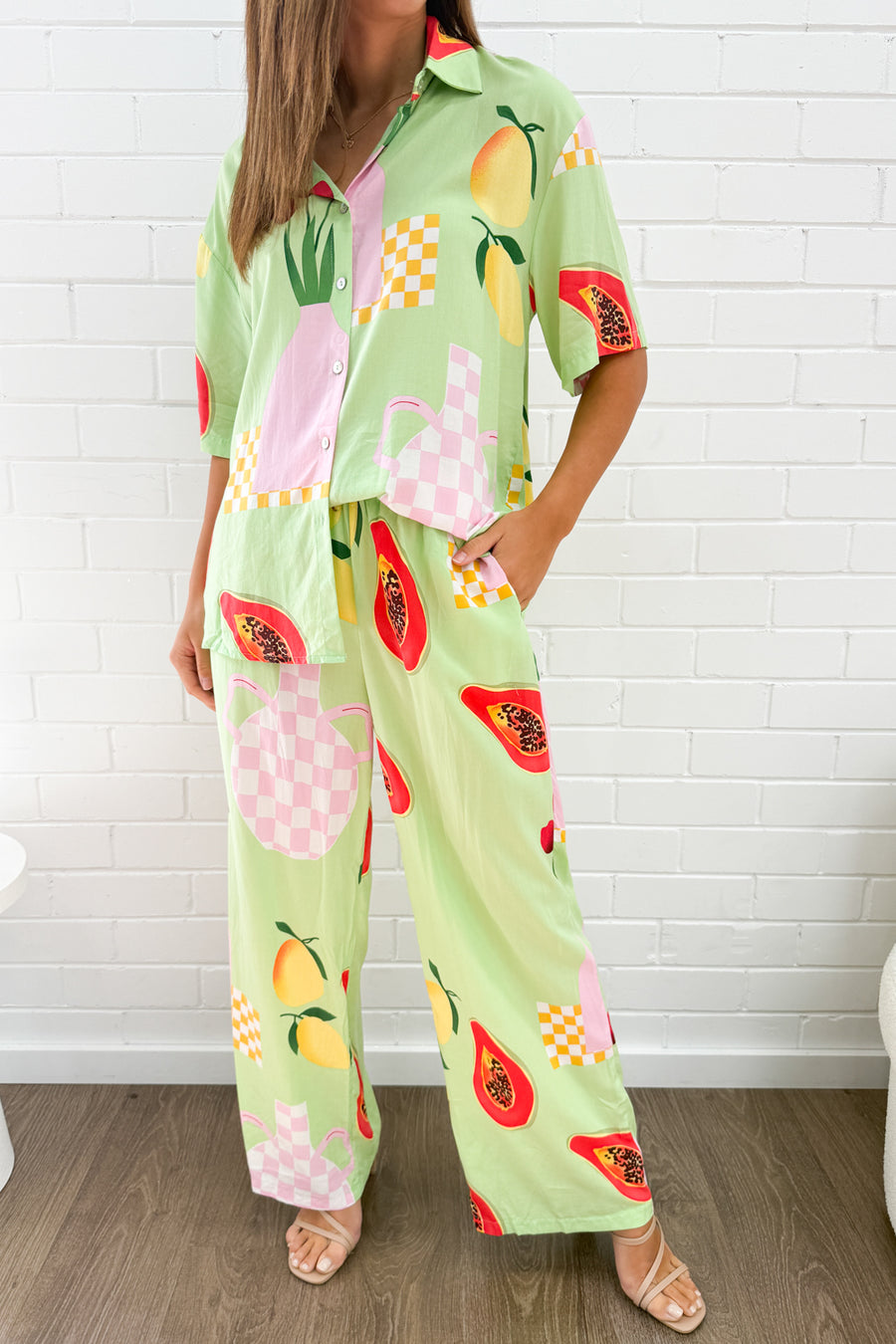 Lime Green Papaya